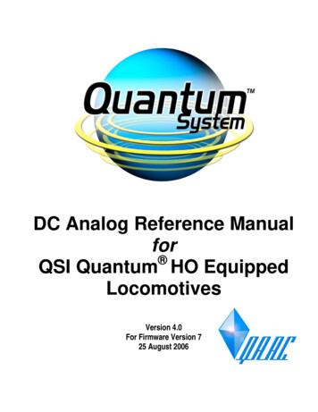 QSI Quantum HO Equipped Locomotives - Q.S.Industries