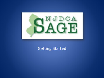 SAGE System For Administering Grants Electronically - State