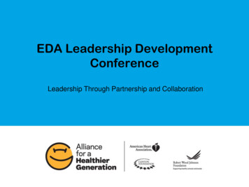 EDA Leadership Development Conference - SHAPE America