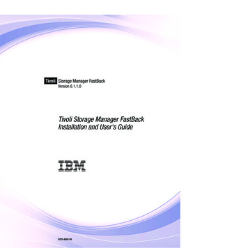 Installation And User MJs Guide - IBM