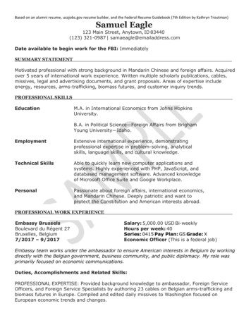 Based On An Alumni Resume, Usajobs.gov Resume Builder, And The Federal .