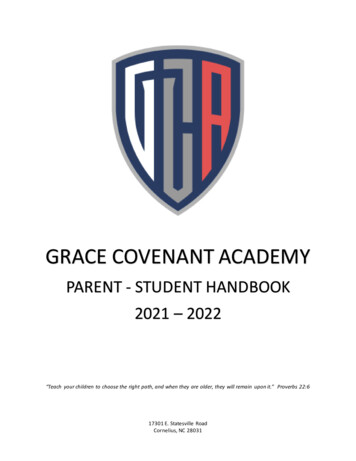 GRA E OVENANT A ADEMY - Grace Covenant Academy