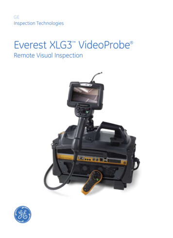 Everest XLG3 VideoProbe - Control No Destructivo