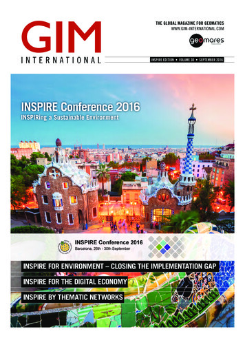 INSPIRE Conference 2016 - GIM International