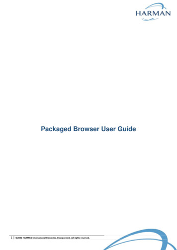 Packaged Browser User Guide - Nknu.edu.tw