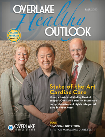 FALL 2013 Healthy OUTLOOK - Overlake Hospital Medical Center