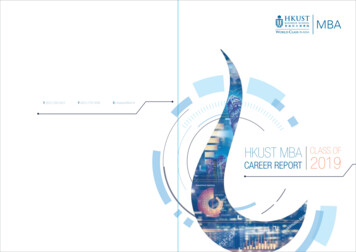 HKUST MBA CLASS OF CAREER REPORT 2019 - Ameer Khatri