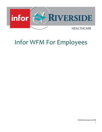 Infor WFM For Employees - Hrupdates.riversidehealthcare 