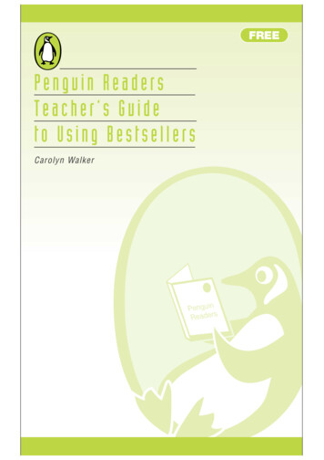 Penguin Readers Teacher's Guide To Using Bestsellers - Pearson