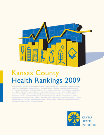 Kansas County Health Rankings 2009 - Khi 
