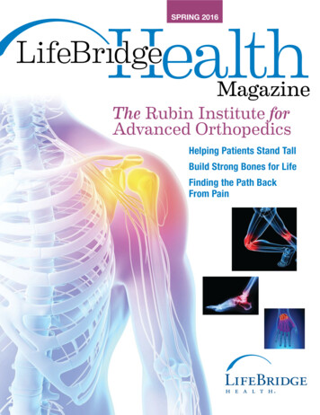 The Rubin Institute For Advanced Orthopedics - Grace Medical Center