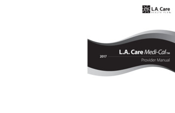 L.A. Care Medi-Cal - L.A. Care Health Plan