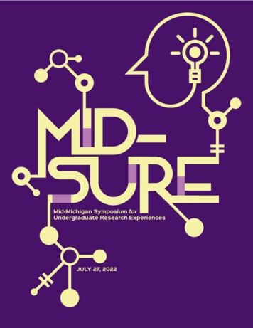 Mid-Michigan Symposium For Undergraduate Research Experiences
