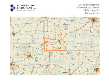LIHTC Properties In Missouri's 7th District (Billy Long - R) - Novoco