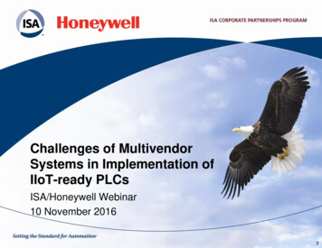 Challenges Of Multivendor Systems In Implementation Of IIoT-ready PLCs