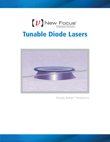 Tunable Diode Lasers - Newport