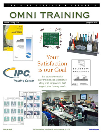 Training Services & Products Omni Training
