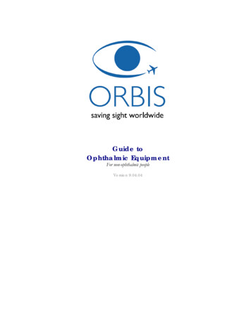 Guide To Ophthalmic Equipment - Frank's Hospital Workshop