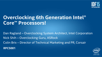 Overclocking 6th Generation Intel Core Processors!