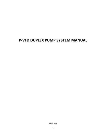 P-VFD Duplex 08-30-2015 - Franklinwater 