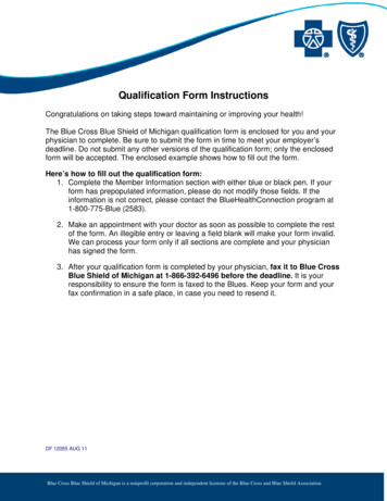 Qualification Form Instructions - Livgov 