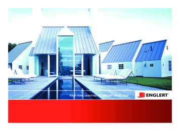 Your Home Deserves An Englert Metal Roof