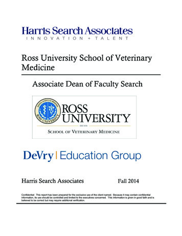 Ross University School Of Veterinary Medicine