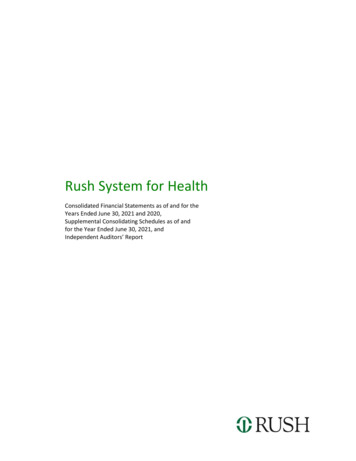Rush System For Health - Rush University