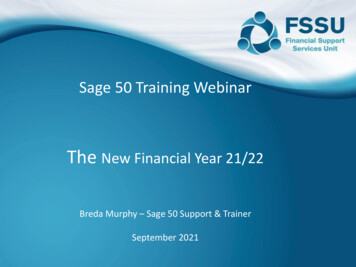 SAGE 50 Training Bank Module - FSSU