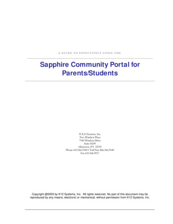 Sapphire Community Portal For Parents/Students - Southern Lehigh High .