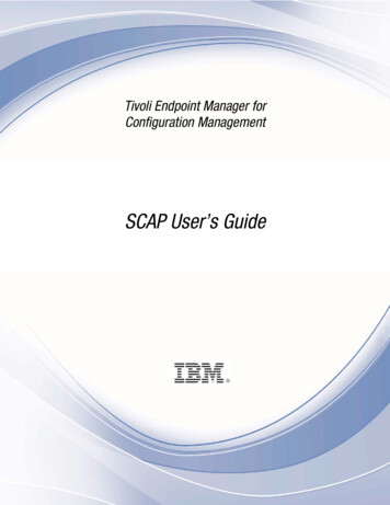 SCAP User's Guide - Support.bigfix 