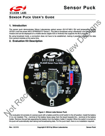 Sensor Puck User's Guide - Mouser Electronics