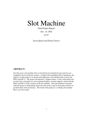 Slot Machine - Harvey Mudd College