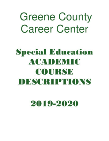 Greene County Career Center