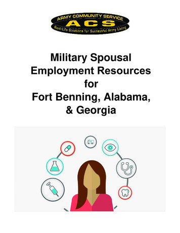 Military Spousal Employment Resources