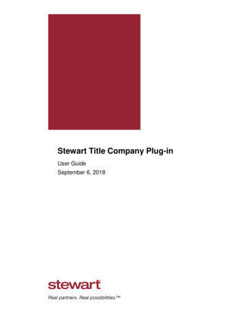 Stewart Title Company Plug-in