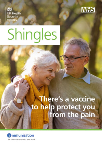 There's A Vaccine To Help Protect You From The Pain Of Shingles - GOV.UK
