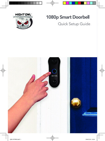 1080p Smart Doorbell - FCC ID