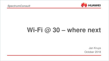 Wi-Fi @ 30