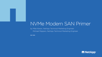NVMe Modern SAN Primer - NetApp