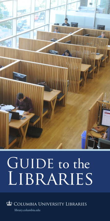 Guide To The Columbia Libraries