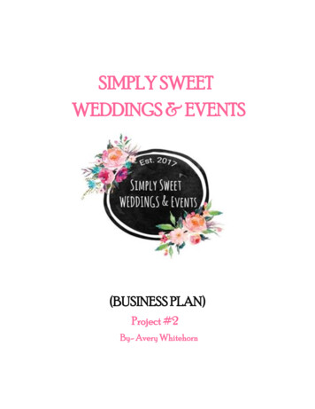 Simply Sweet Weddings & Events