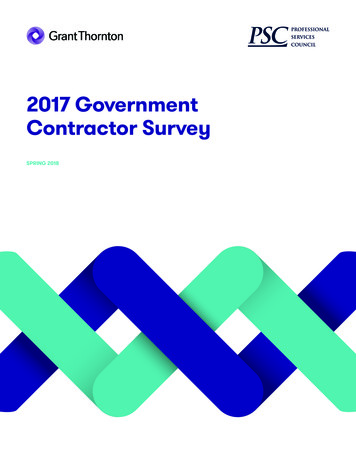 2017 Government Contractor Survey - Grant Thornton International