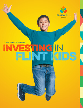 2018 IMPACT REPORT Investing In Flint Kids - Cfgf 