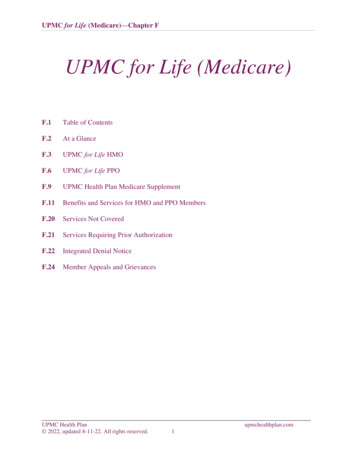 UPMC For Life (Medicare)