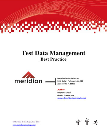 Test Data Management - TechWell