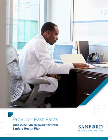 Provider Fast Facts