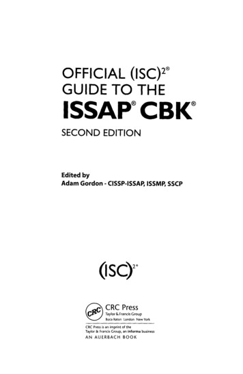Official (ISC)2 Guide To The ISSAP CBK - GBV