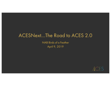 ACESNext The Road To ACES 2