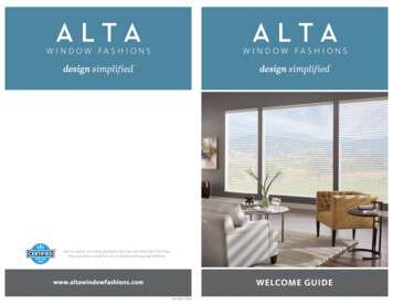 And Thank You For Making That Choice Alta. - Alta Window Fashions